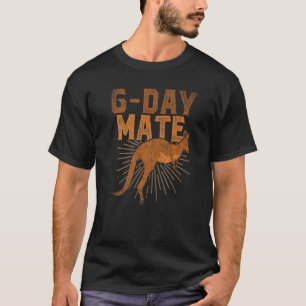 Camiseta Zoo Animal G Day Mate Kangaroo, Austrália