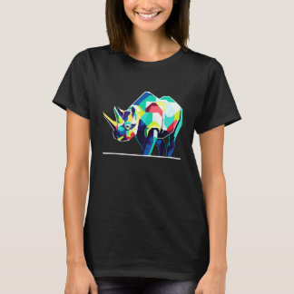 Camiseta Zoo Animal Pachyderm Rhinoceronos Rhino