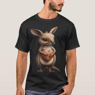Camiseta Zoo Animal Para Crianças Canguru Canguru Austrália