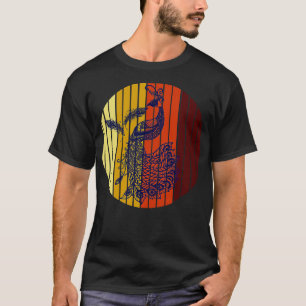 Camiseta Zoo Animal - Pássaro Ornamental Pavão Pavão