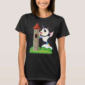 Camiseta Zoo Animal Rainbow Pandacorn Magical Fairytale Uni