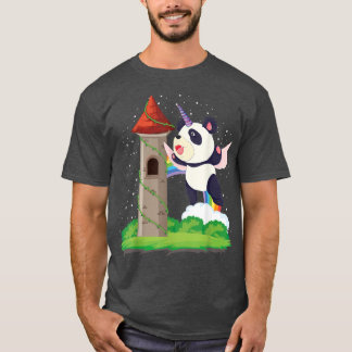 Camiseta Zoo Animal Rainbow Pandacorn Magical Fairytale Uni