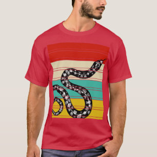 Camiseta Zoo Animal Reptile Gift Retro Cobra