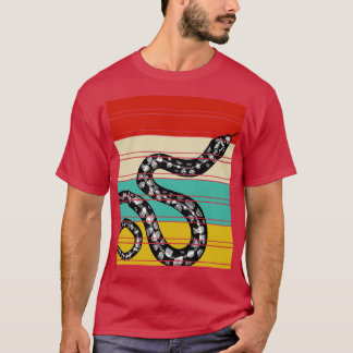 Camiseta Zoo Animal Reptile Gift Retro Cobra