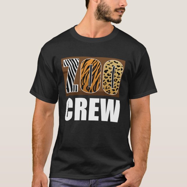 Camiseta Zoo Crew Animal Zookeeper (Frente)