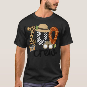 Camiseta Zoo Crew Leonard Safari Reino Animal Zoo Keeper