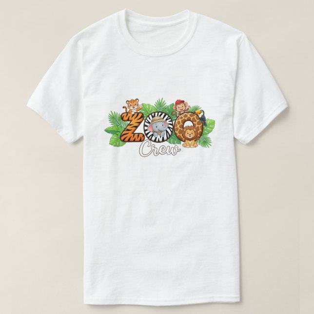 Camiseta Zoo Crew Matching Family Matching, Mama Brother (Frente do Design)
