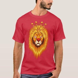 Camiseta Zoo Crown Animal African Lion