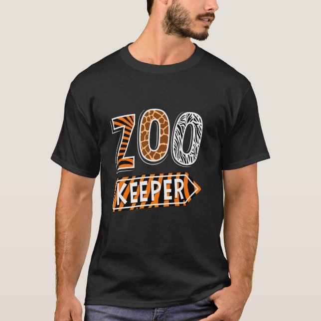 Camiseta Zoo Detentor de Animais Impressão Zoodetentor Gard (Frente)