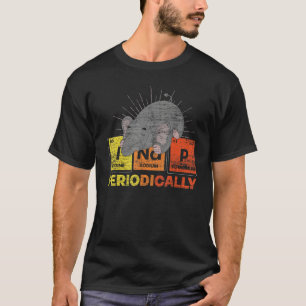 Camiseta Zoo Funny I Nap Periodicamente Pj Sleeping El