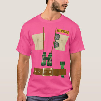 Camiseta Zoo Guardião das Festas de Halloween Morrer Jungle