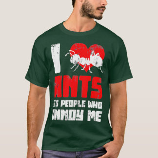 Camiseta Zoo Keeper Ant Mantendo Hobby Dando Ideias