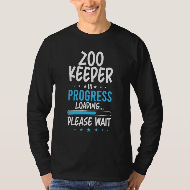 Camiseta Zoo Keeper em Andamento (Frente)