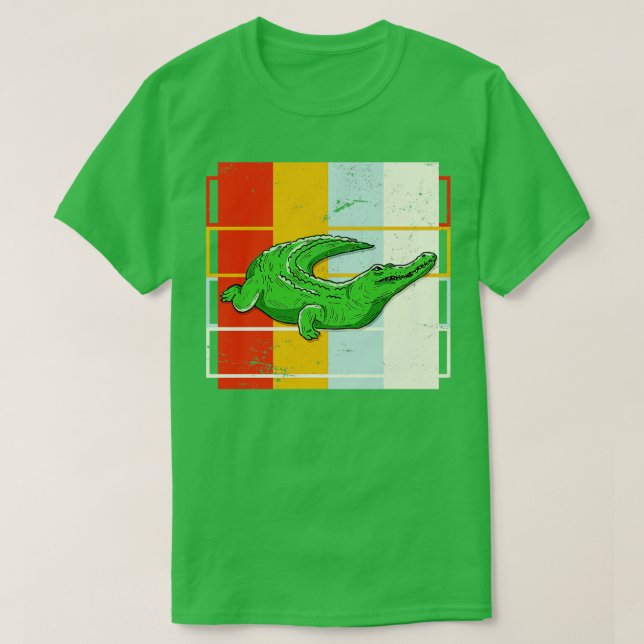 Camiseta Zoo Keeper Gift Kids Crocodilo (Frente do Design)