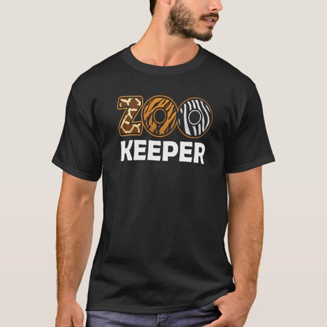 Camiseta Zoo Keeper Zookeeping Zoos Keeping Zookeeper (Frente)