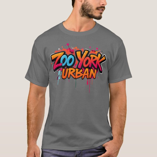 Camiseta Zoo York Urban Graffiti Street Art gift (Frente)