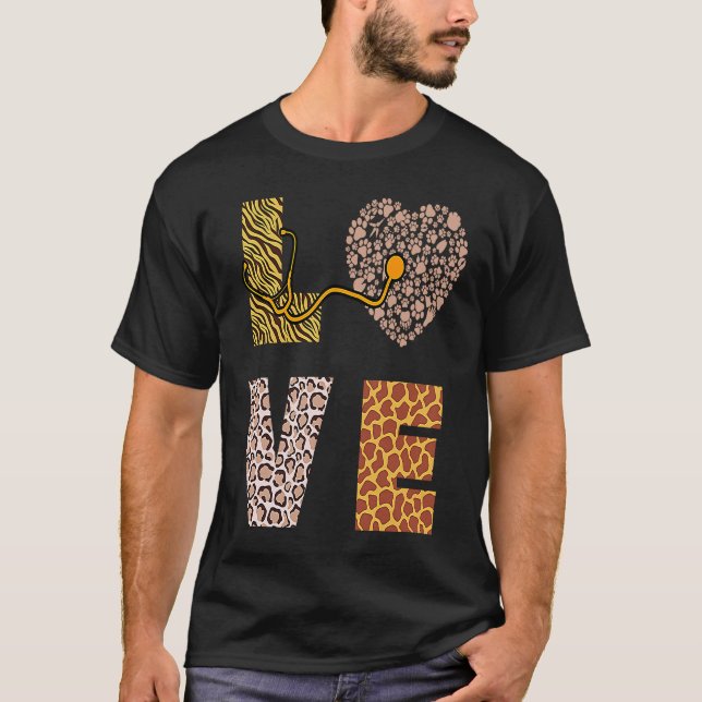 Camiseta Zookeeper A Willife Safari and Animal or Love Zoo (Frente)