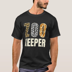 Camiseta Zookeeper Animais Savanna Safari Engraçado Hallowe