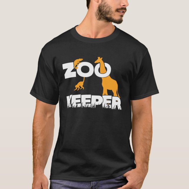 Camiseta Zookeeper Animal (Frente)