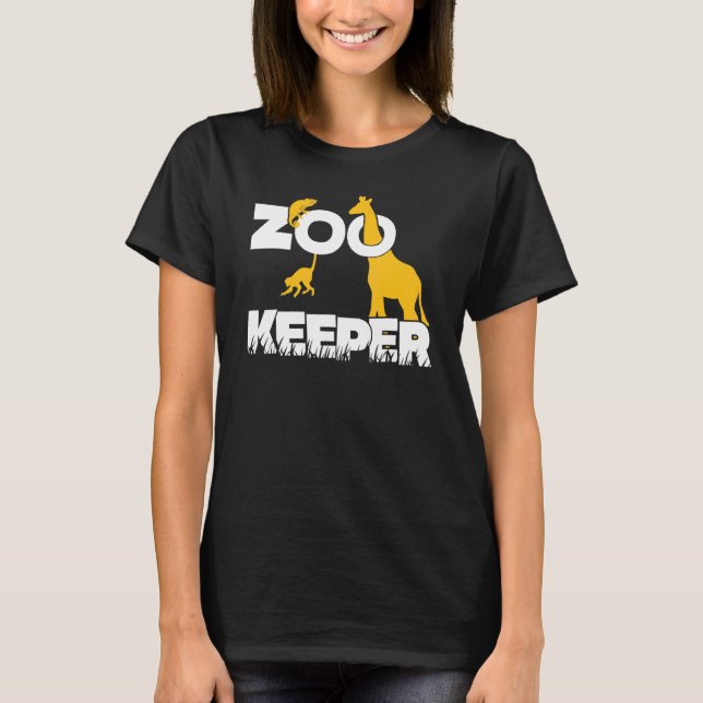 Camiseta Zookeeper Animal (Frente)