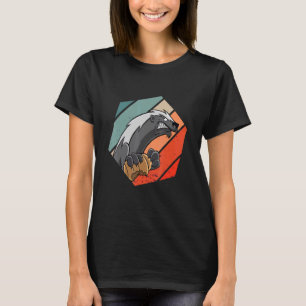 Camiseta Zookeeper Behives Retro Hexa Zookeeper Honey Badg