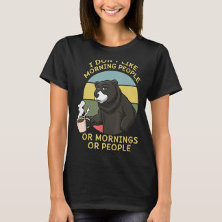 Camiseta Zookeeper Cafeine Drinker Caffeine Willife Bear