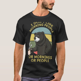 Camiseta Zookeeper Cafeine Drinker Caffeine Willife Bear