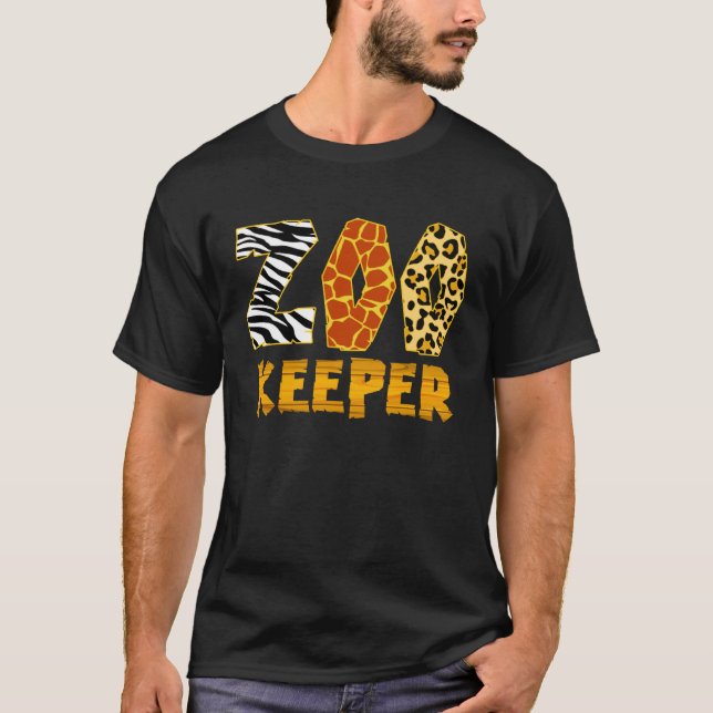 Camiseta Zookeeper Costume Zoo Keeper African Safari Trip Z (Frente)