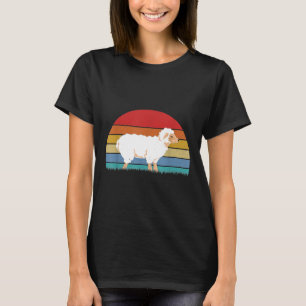 Camiseta Zookeeper de Amante de os animais de Ovinos Retroa