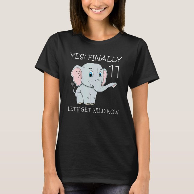 Camiseta Zookeeper de elefante de 11 Onze (Frente)