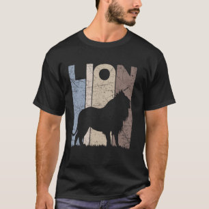 Camiseta Zookeeper de Lion Vintage Retro Lion Zootecnia