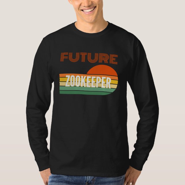 Camiseta Zookeeper Futuro Cuidador de Zoo (Frente)