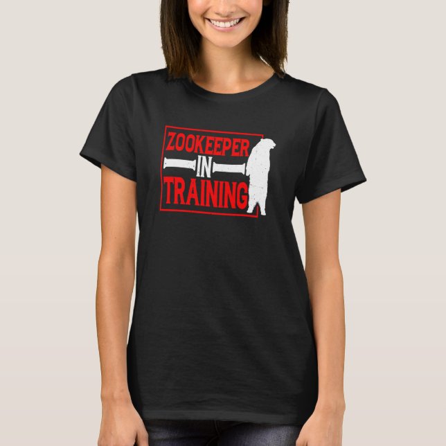 Camiseta Zookeeper In Training  Swea (Frente)