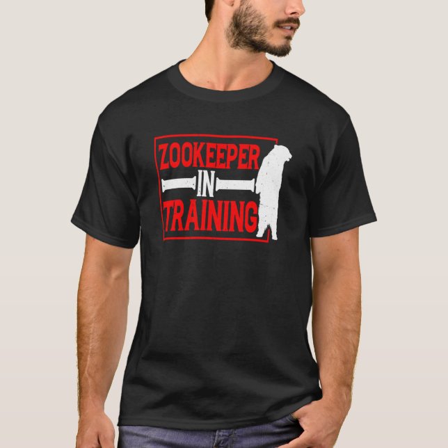 Camiseta Zookeeper In Training  Swea (Frente)