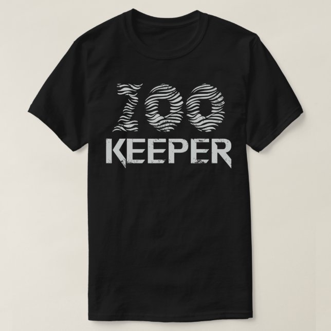 Camiseta Zookeeper Keeper African Savanna Safari Guide (Frente do Design)