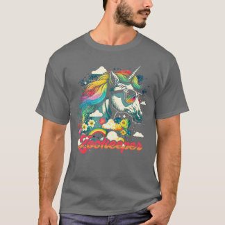 Camiseta Zookeeper Rainbow Unicorn