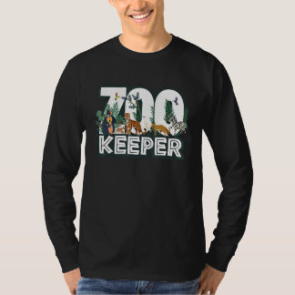 Camiseta Zookeeper Wild Woods Jungle Tropical Forest Animal