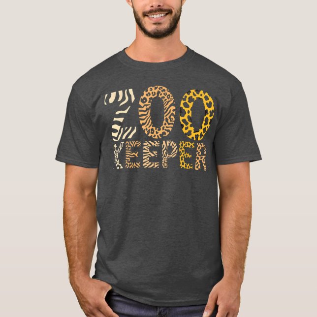 Camiseta Zookeeper Zoo Animals Safari Zoo Keeper (Frente)