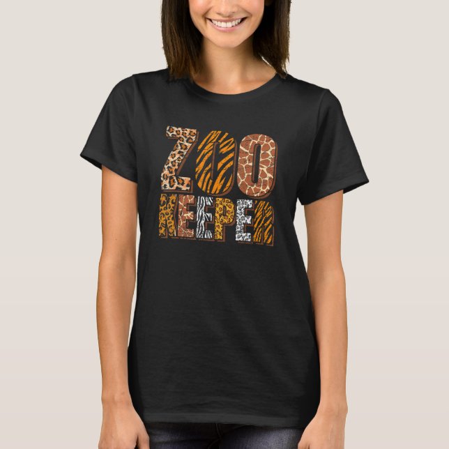 Camiseta Zookeeper Zoo Keeper Zoologist_1 (Frente)
