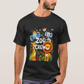 Camiseta Zoológico CREW Animais de Zoológico 1