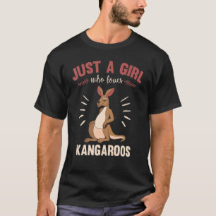 Camiseta Zoológico da Austrália Meninas do Canguru