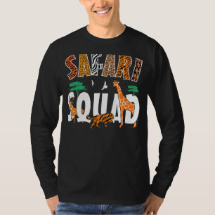 Camiseta Zoológico de Animais da Praça Safari abre animal a