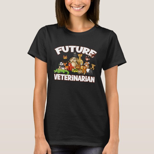 Camiseta Zoológico Veterinário Futuro (Frente)