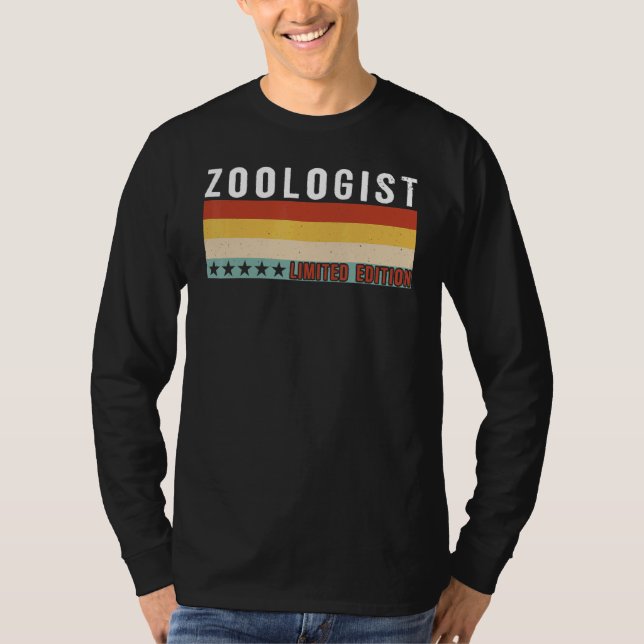 Camiseta Zoologist Job Title Profession Worker Appreciation (Frente)