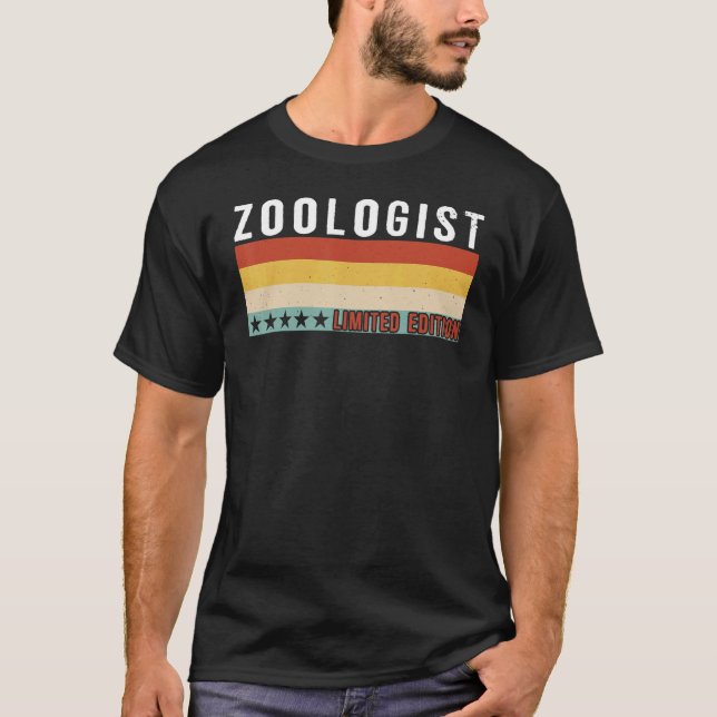 Camiseta Zoologist Job Title Profession Worker Appreciation (Frente)