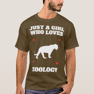 Camiseta Zoologists Zoologist Girls Woman Girl Playerin Gif