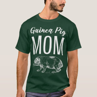 Camiseta Zoólogo da Guiné-Porco Mãe