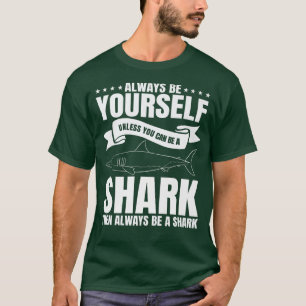 Camiseta Zoólogo de Tubarão Branco do excelente Maior Peixe
