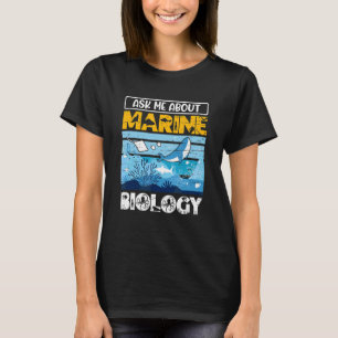 Camiseta Zoólogo Do Professor De Ciência Pergunta-Me Sobre 