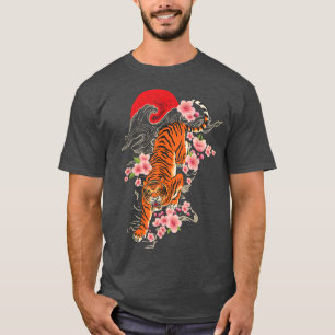 Camiseta Zoólogo do Tigre Japonês Wild Animal Zoo Lover Sa
